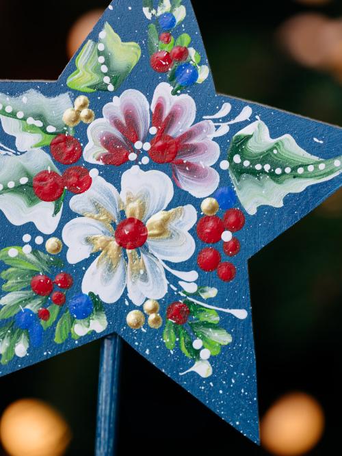 zbliżenie na kwiatki