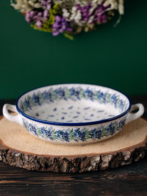 Naczynie do zapiekania Wianek na drewnie