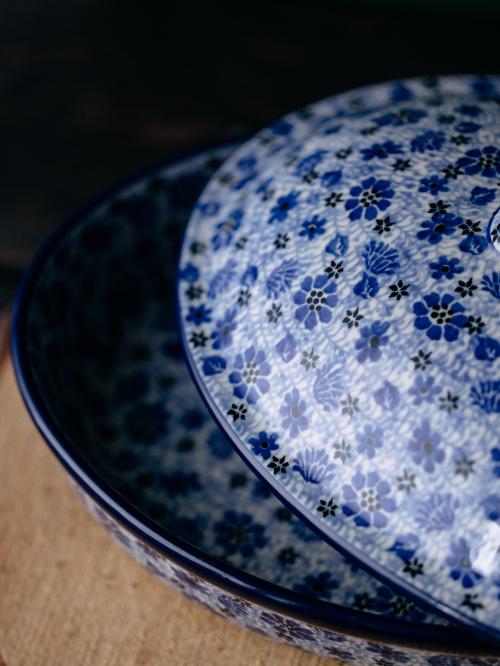 zbliżenie na środek od naczynia