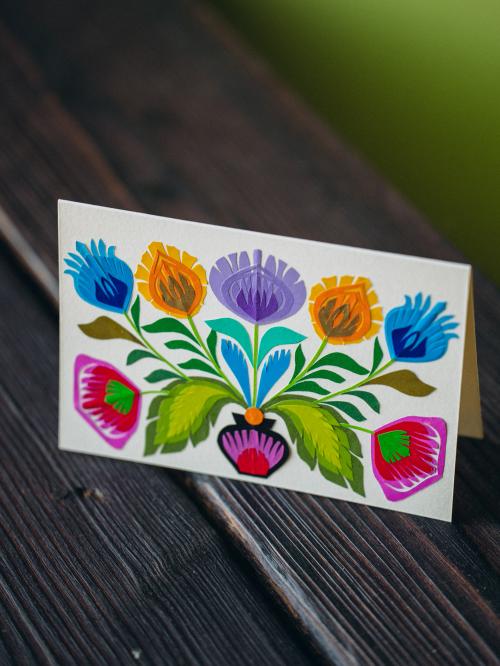 zdjęcie kartki od góry