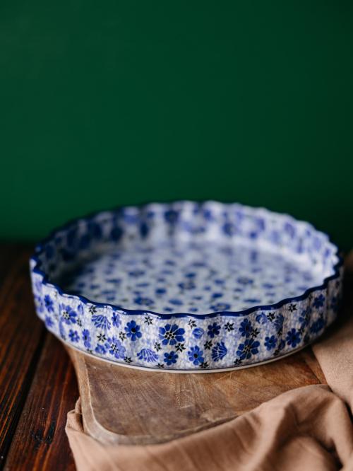 dwie formy do pieczenia tarty łąka