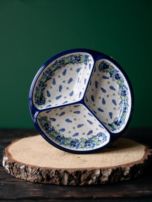 talerz dzielony wianek