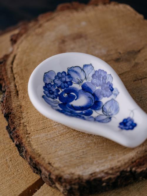 podstawka pod łyżkę na płasko