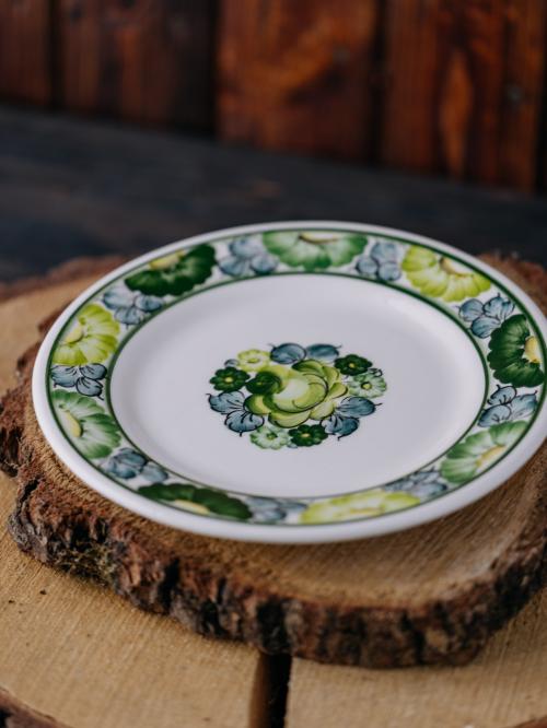 talerz duży z fajansu włocławek