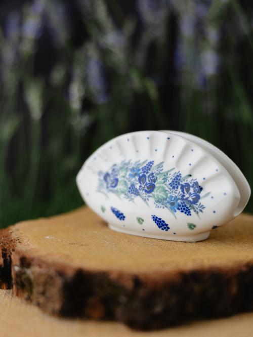 serwetnik pierożek wianek na drewnie