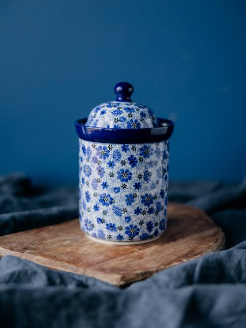 pojemnik z przykrywką łąka