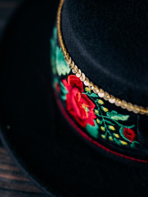 zbliżenie na czerwone róże