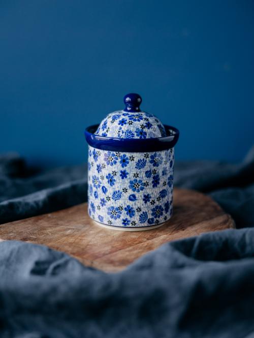 pojemnik z przykrywką łąka