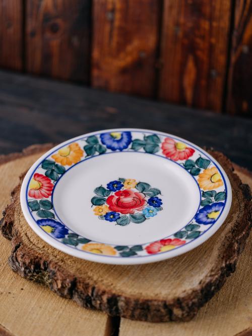 talerz mały z fajansu włocławek