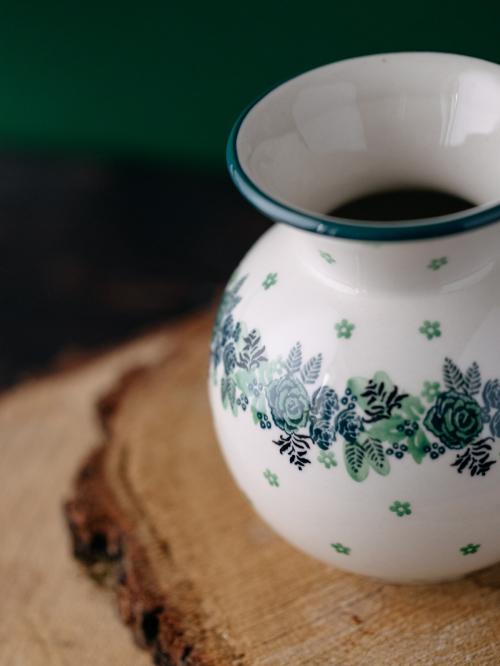 zbliżenie na środek wazonu