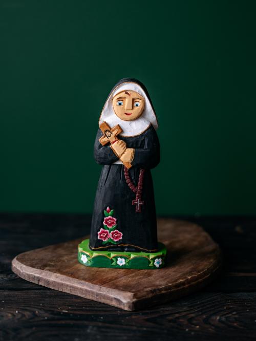 święta rita w czarnym habicie