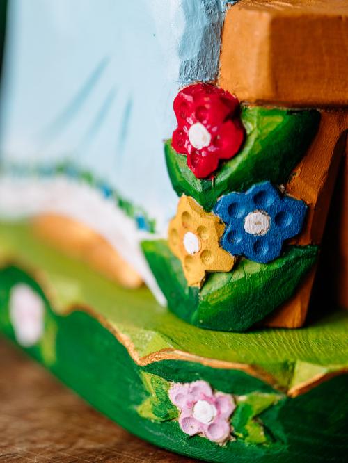 zbliżenie na kwiatki