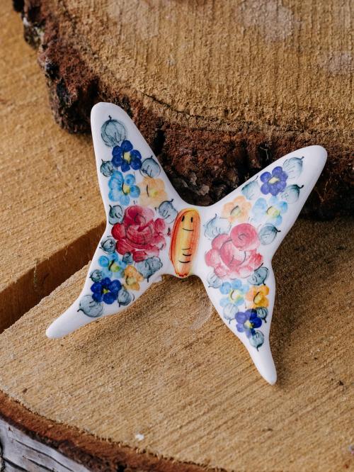 magnes z kolorowym wzorem