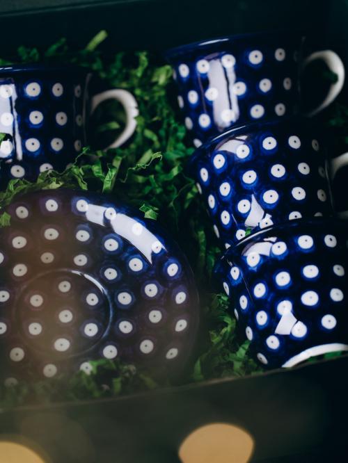 zbliżenie na filiżanki