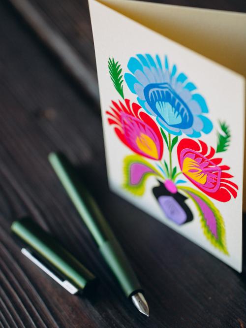 zdjęcie kartki od góry