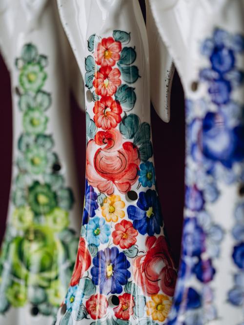 Trzy anioły kolorowe