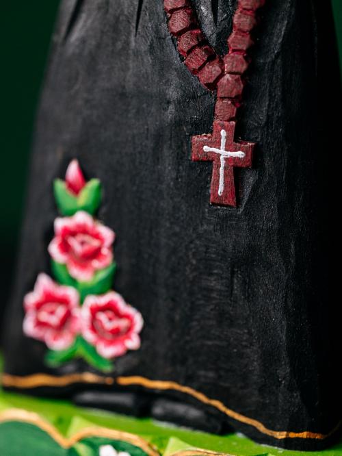 zbliżenie na różaniec