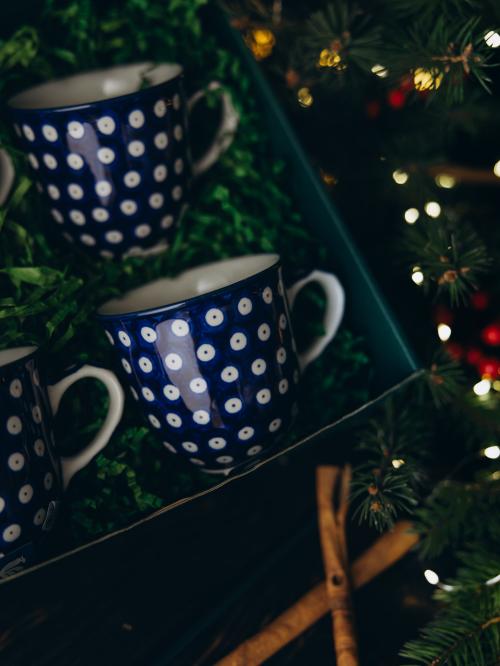 zbliżenie na kubek filiżankowy