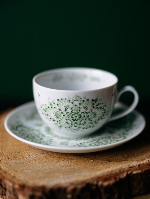 filiżanka ze spodkiem