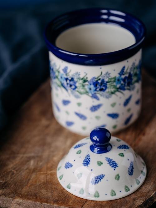 pojemnik wianek ceramika bolesławiec