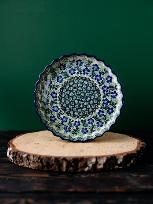 Forma do pieczenia tarty Chabry na zielonym tle