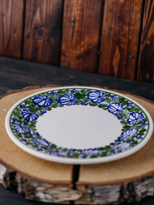 fajansowy duży talerz