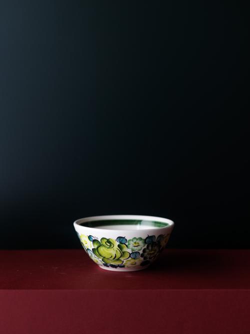 Miseczka fajans tło