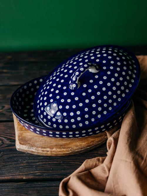 Naczynie do zapiekania na drewnie