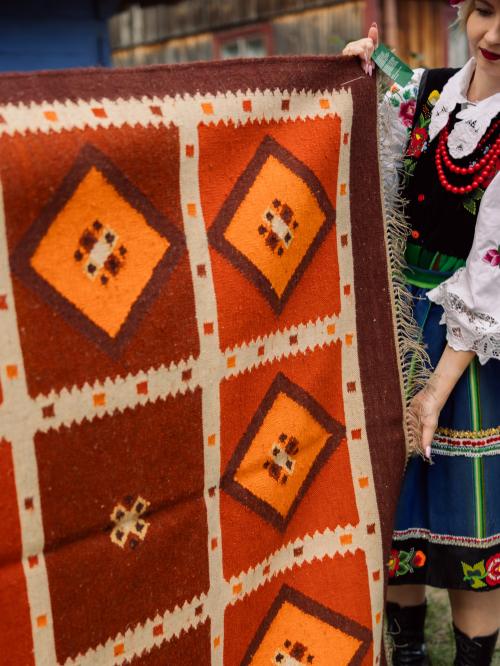kilim we wzory geometryczne