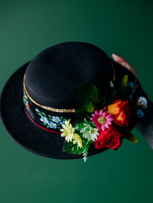 kapelusz łowicki męski