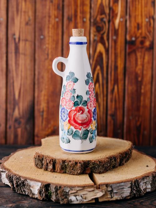 butelka do oliwy z fajansu włocławek