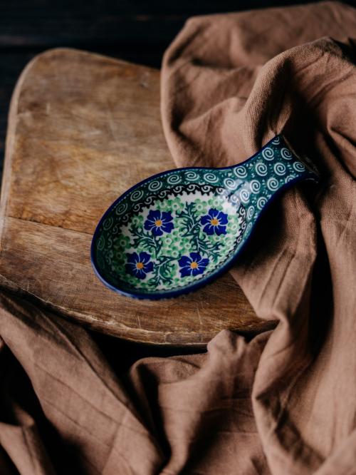 podstawka pod łyżkę chabry