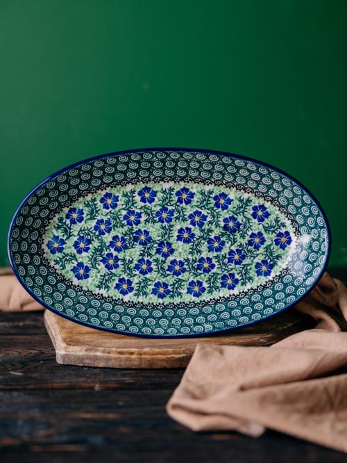 półmisek duży chabry