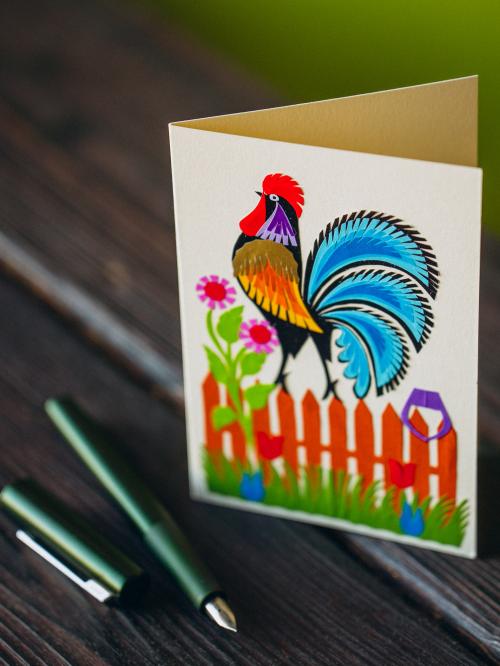 zdjęcie od góry kartki