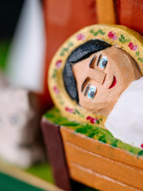 zbliżenie na Dzieciątko