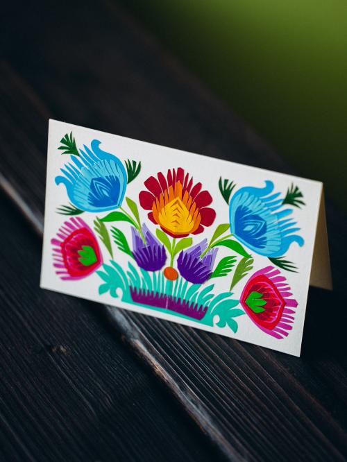 zdjęcie od góry kartki