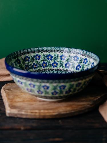 Miska duża 27,5 cm Chabry - Ceramika Bolesławiec