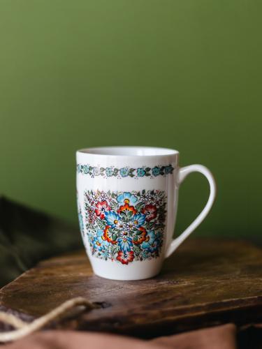 Kubek - porcelana opolska
