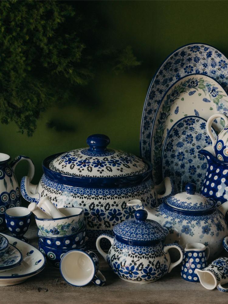 Ceramika Bolesławiec - mieszaj wszystkie wzory