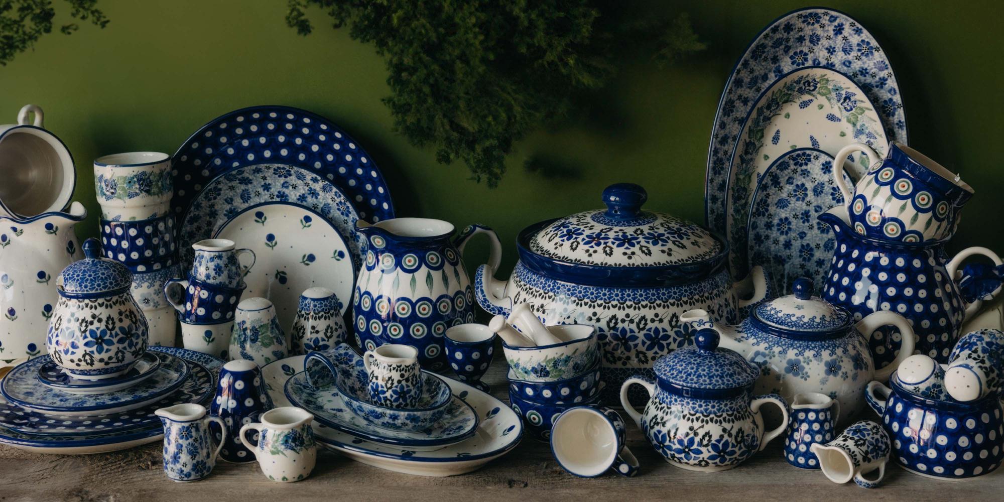 Ceramika Bolesławiec - mieszaj wszystkie wzory