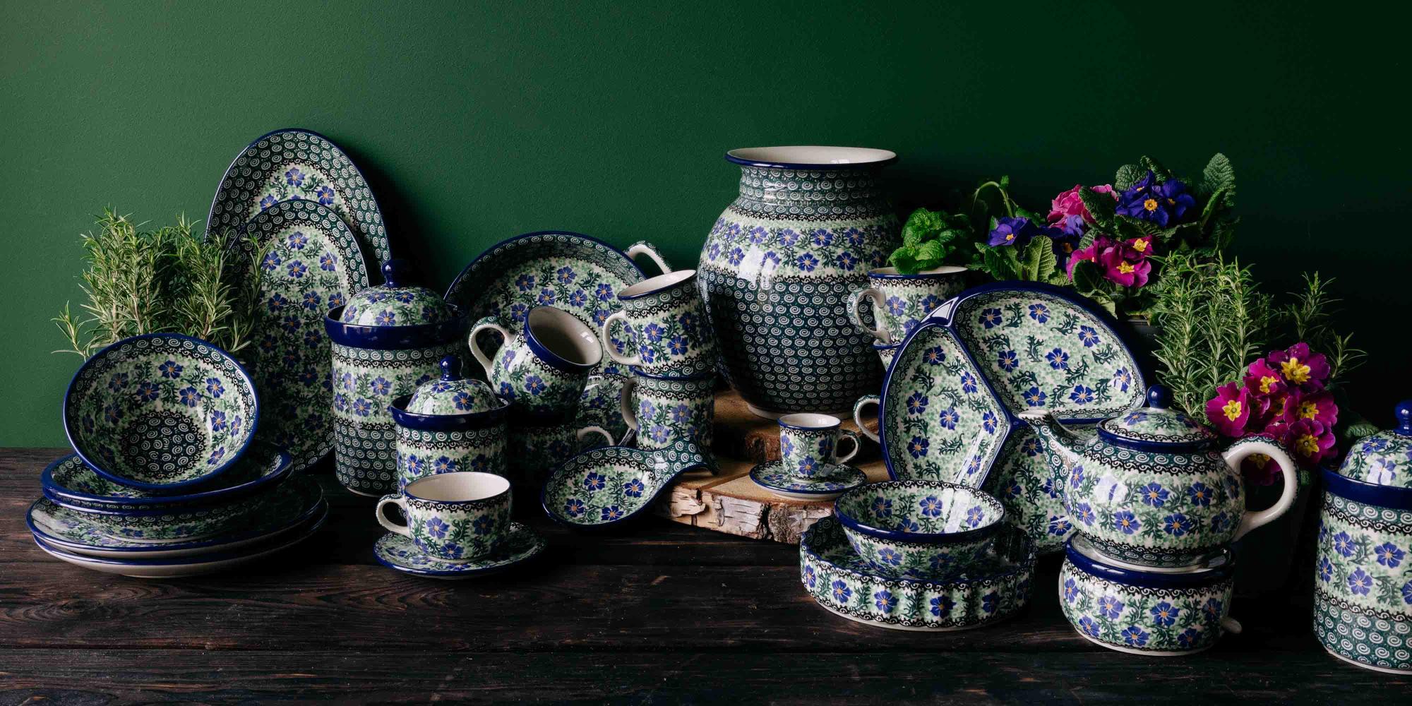 Ceramika Bolesławiec - mieszaj wszystkie wzory